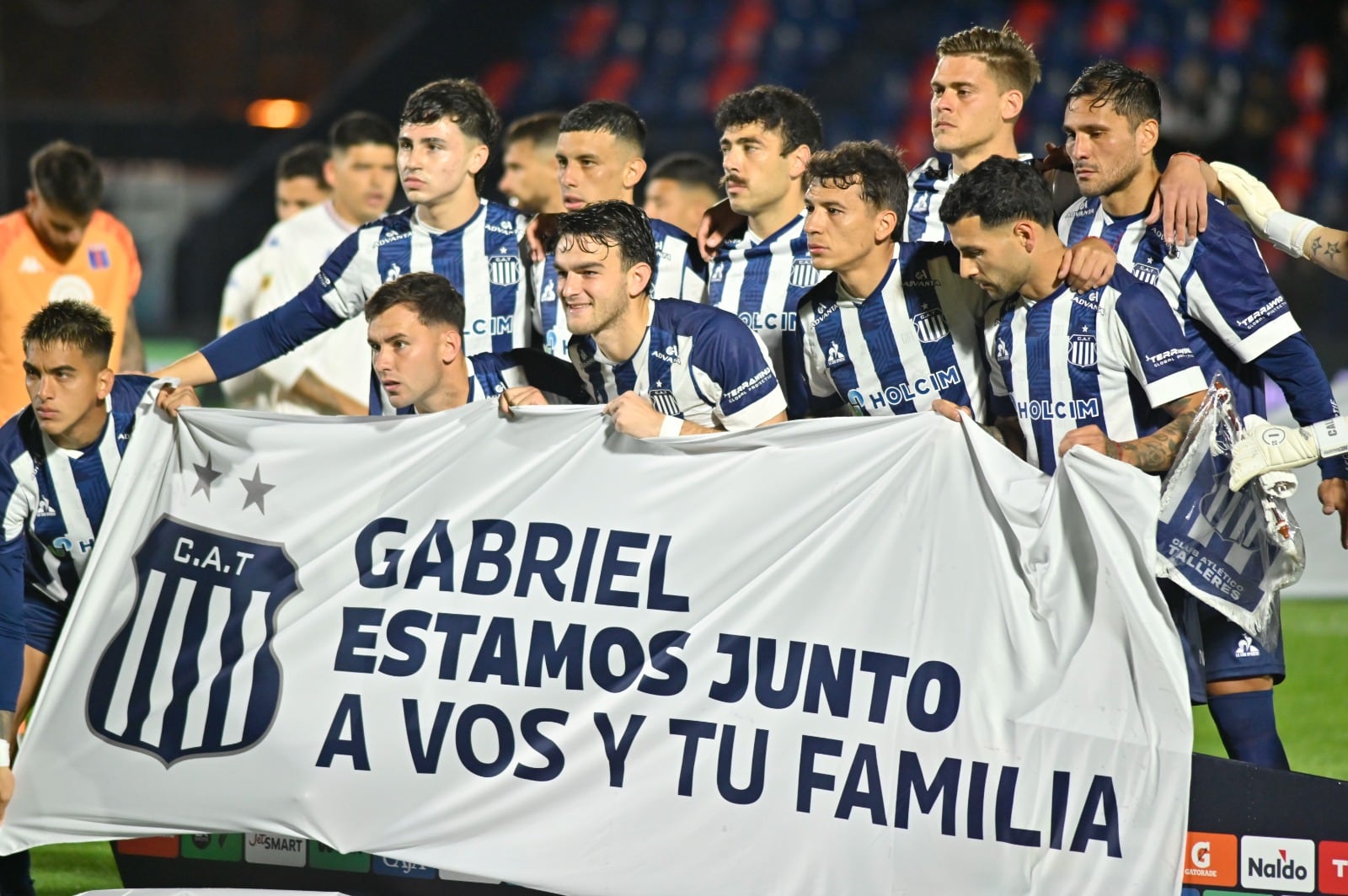 La formación del equipo albiazul que empató con Tigre sin abrir el marcador en Victoria. (Prensa Talleres)