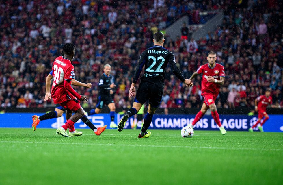 El Atlético Madrid del Cholo Simeone cayó 2 a 0 frente al Bayer Leverkusen
