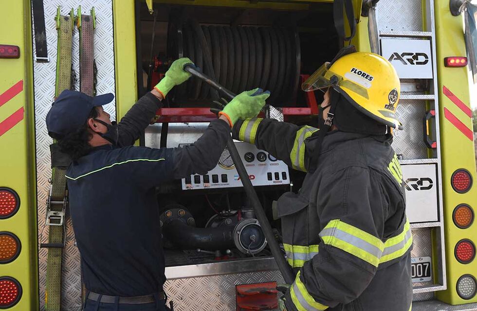 Villa de Merlo: Bomberos le salvaron la vida a una bebé de menos de un mes