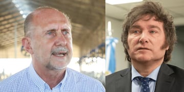 El gobernador santafesino se inclinó por Milei