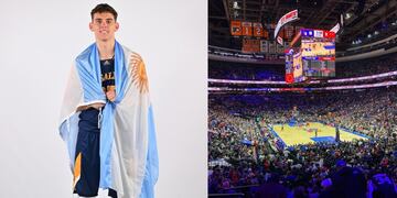 El cordobés de 21 años que está muy cerca de cumplir el sueño de jugar en la NBA.