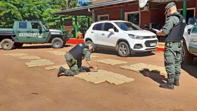 Operativo de Gendarmería desbarató transporte de drogas en corredores viales de General Urquiza.