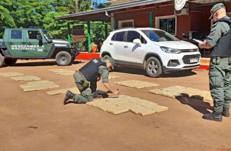 Operativo de Gendarmería desbarató transporte de drogas en corredores viales de General Urquiza