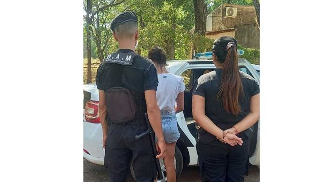 Terminó detenida tras ejercer violencia contra su madre.