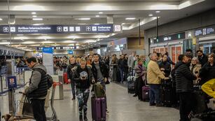 Hay demoras en el Aeroparque Jorge Newbery. (Foto ilustrativa: Federico López Claro)