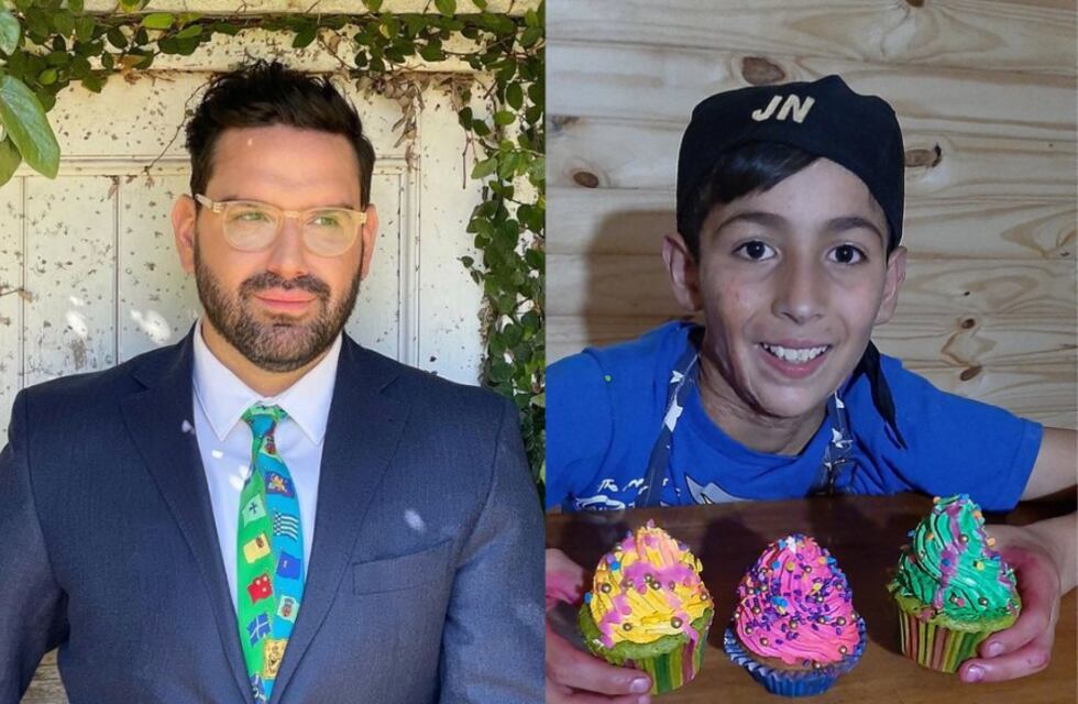 Joaquín, el nene que se hizo viral en las redes por hacer tortas, conoció a Damián Betular