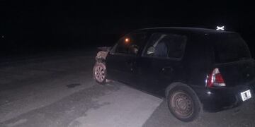 Ruta 3: chocaron un auto y un camión