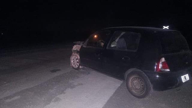 Ruta 3: chocaron un auto y un camión