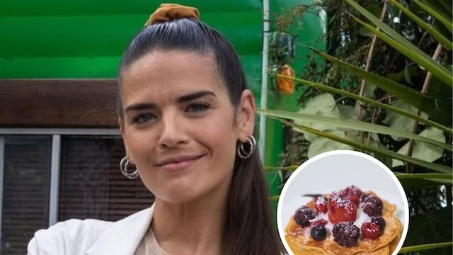 Cómo hacer panqueque libre de gluten y con banana: la receta de Mica Vázquez en dos pasos