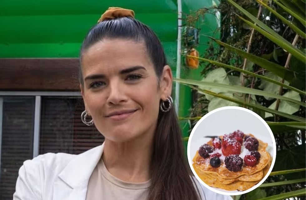 Cómo hacer panqueques libre de gluten y con banana: la receta de Mica Vázquez en dos pasos