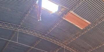 El lugar desde el que habría caído la menor.