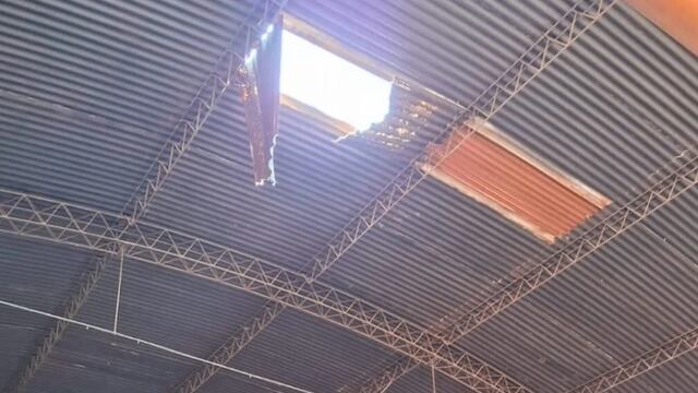 El lugar desde el que habría caído la menor.