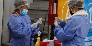 Vacunación contra el Covid-19 este viernes 21 de mayo en Carlos Paz.