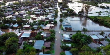 Alerta roja en la ciudad de Mercedes y en otras localidades del centro y sudoeste de la provincia.