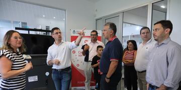 El intendente Leonardo Viotti visitó el Dispositivo de Abordaje Territorial (DIAT)