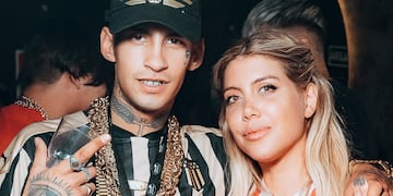L-Gante y Wanda Nara protagonizaron una de las historias polémicas del año.