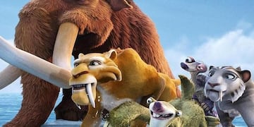 Manny el mamut, Sid el perezoso y Diego, los clásicos personajes de "La Era de Hielo".