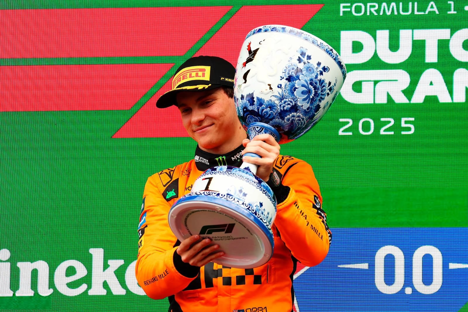 Piastri se impuso en Países Bajos con McLaren y es el puntero del campeonato.