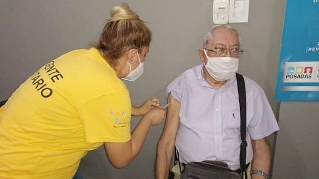 El ministro de Salud, Alarcon dijo que esto indica que en Misiones se estuvo aplicando todas las vacunas recibidas.