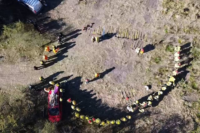 Entre Ríos capacitó a  más de 100 brigadistas en combate de incendios