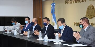 Se rubricaron acuerdos por obras de infraestructura vial, saneamiento y agua potable.