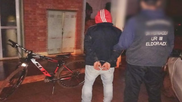 Comercializó una bicicleta robada y fue detenido.