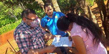 Regularización dominial en Colonia Victoria.