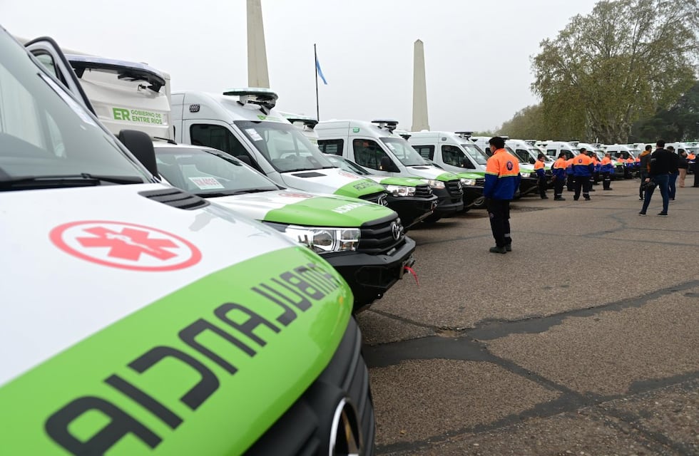 Entre Ríos recibió ambulancias de alta y mediana complejidad