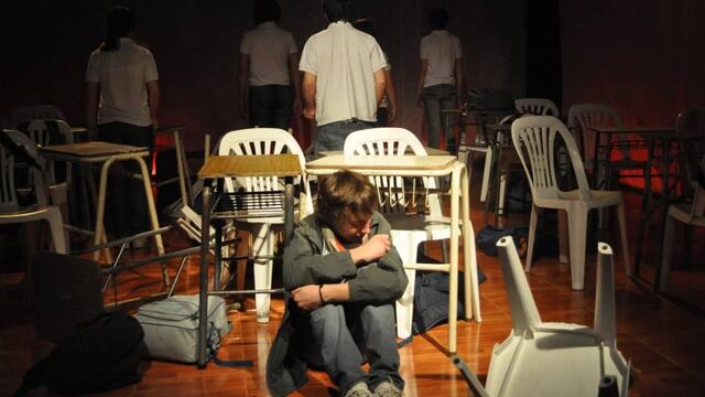 BULLYING. Muchos chicos son víctimas en las escuelas (LaVoz/Archivo).