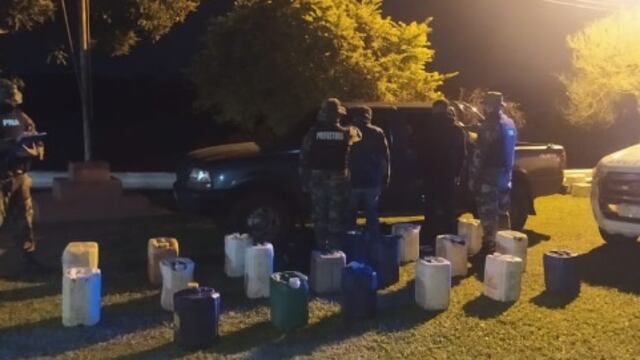Secuestran contrabando de combustible en Corpus.
