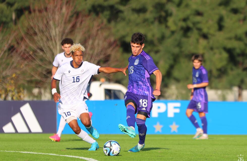 La Selección Argentina goleó en un amistoso a República Dominicana previo al Mundial Sub 20