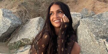 Zaira Nara se robó todos los suspiros con su vestido transparente y no dejó lugar a la imaginación / Foto: Instagram