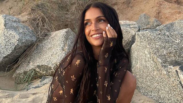 Zaira Nara se robó todos los suspiros con su vestido transparente y no dejó lugar a la imaginación / Foto: Instagram