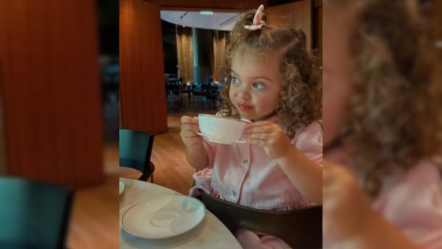 Agustina Gandolfo compartió un divertido video de Nina jugando con su nuevo amiguito