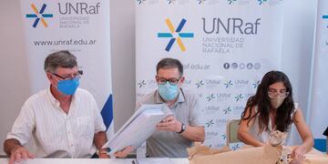Apertura de sobres de la licitación del segundo edificio de la Universidad Nacional de Rafaela (UNRaf)
