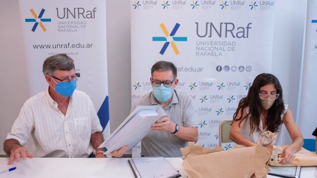 Apertura de sobres de la licitación del segundo edificio de la Universidad Nacional de Rafaela (UNRaf)