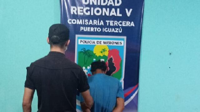 Fue sorprendido con elementos robados y terminó detenido.
