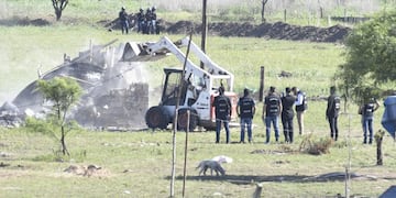 Hubo detenidos durante el desalojo en camino a Capilla de los Remedios.