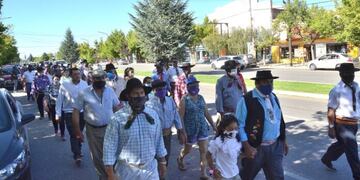 Nueva marcha de puesteros.