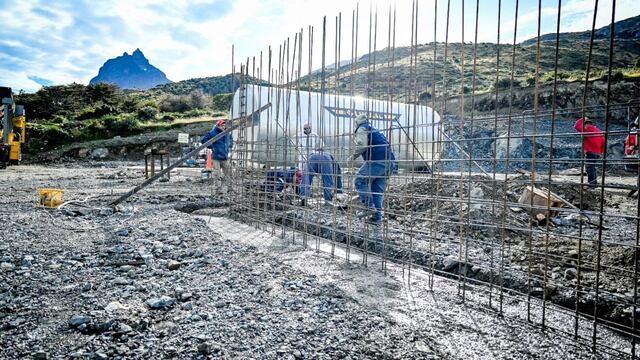 Ushuaia: siguen los trabajos en la planta municipal productora de asfalto