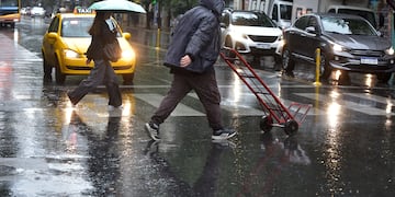 Intensa lluvia sobre Córdoba.