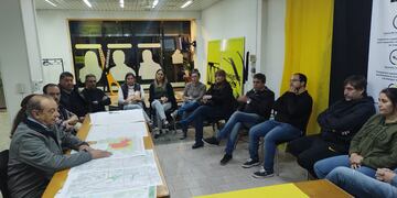 Sánchez y Ledesma se reunieron con precandidatos de Compromiso Vecinal