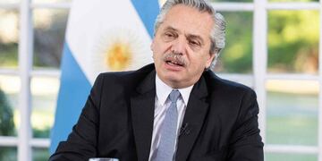Alberto Fernández habló de su estado de salud.