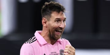 El astro argentino se cruzó a una figura internacional que le expresó su admiración.