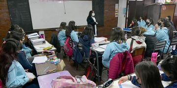 Vuelven los chicos a las escuelas de Rafaela.