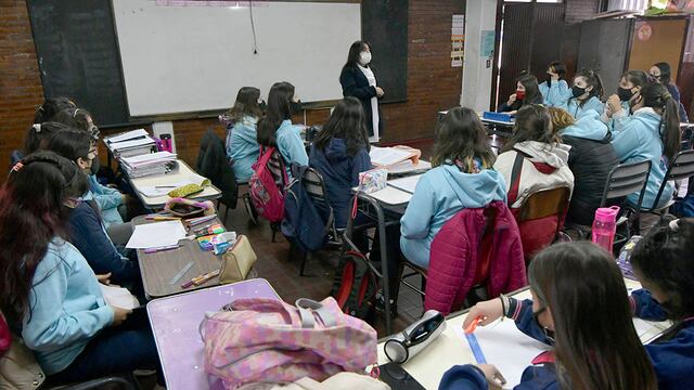 Vuelven los chicos a las escuelas de Rafaela.