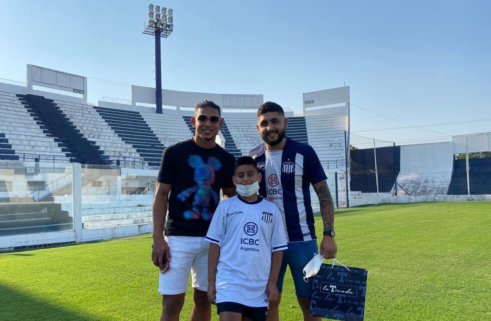 Diego Valoyes conoció al pequeño fanático de Talleres que emocionó a todos
