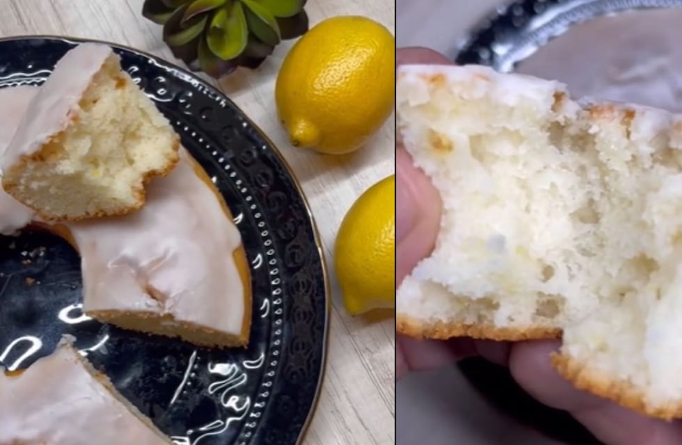 Cómo hacer una torta de limón sin huevos, leche ni manteca: receta fácil y económica