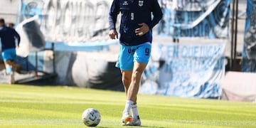 El atacante del "Lobo" jujeño, Alejandro Quintana, se mostró optimista frente al compromiso que tendrá este domingo el equipo en el estadio "23 de Agosto".