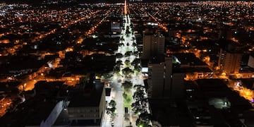 Bv. Lehmann ya cuenta con iluminación LED